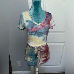 👚👖✨ Tiedye pajama/lounge set